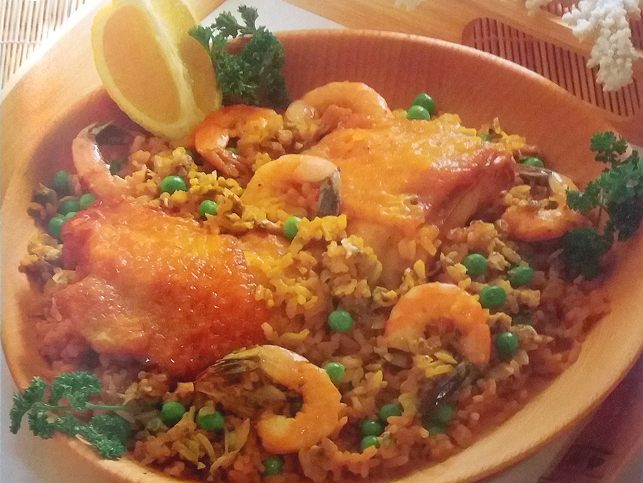 Receta de paella facil